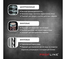 Скважинный насос PROFLINE центробежный 3&quot; SDM2/24 УТ-00044429