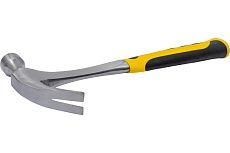 Молоток-гвоздодер FIT цельнометаллический Профи, 450 гр. 27 мм 44789