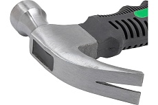 Молоток мини с гвоздодером и эргономичной рукояткой Rockforce (L-160мм, вес 320г) RF-T7006(60280)