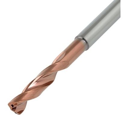 Сверло AHNO 4.2 мм, твердосплавное, 3D, с подводом СОЖ, SP-X801030420, VHM, по стали, чугуну, нерж. и жаропроч.стали ah00184