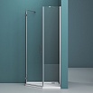 Душевой уголок BelBagno KRAFT-P-1-90-C-Cr-L 90x90 прозрачный, хром, левый