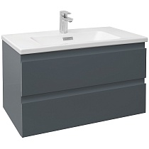 Мебель для ванной Jacob Delafon Madeleine 80 см серый матовый