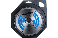 Диск пильный Industrial Алюминий (190x30/20 мм; 64Т) Hilberg HA190