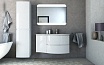 Тумба с раковиной Cezares Vague 104 см Bianco lucido