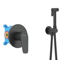 Душевой набор Aquatek Бетта AQ1119MB черный матовый