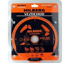 Диск пильный Vezdehod 210х30 мм, 40Т, 7º Hilberg HV213