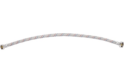 Гибкая подводка для воды ВР 1/2" х ВР 3/8", длина 600 мм STOUT RG008P0SIGVCVK