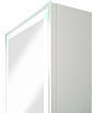 Зеркальный шкаф Континент Allure LED 35x65 с подсветкой, правый МВК056