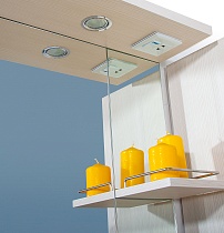 Мебель для ванной Бриклаер Бали 85 см, светлая лиственница