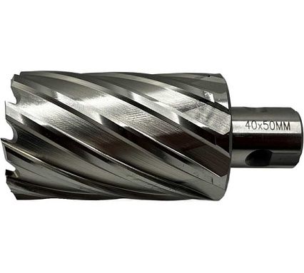Сверло корончатое TORNERI 40х50 мм, HSS, Universal / Weldon 19 Т023647