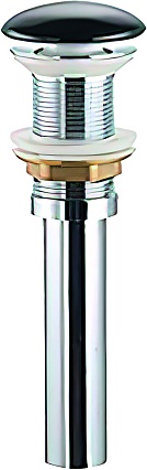 Донный клапан Art&Max AM-201BV-MB без перелива, черный