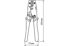 Обжимные клещи TDM ELECTRIC КО-1 1,5-6мм SQ1001-0001