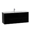 Мебель для ванной BelBagno Marino-Cer-N 120 см Nero Lucido