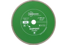Диск алмазный отрезной сплошной Эксперт Гранит Hot press (300х32 мм) TRIO-DIAMOND EG358