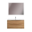 Тумба с раковиной BelBagno Marino-Cer-N 100 см Rovere Bianco