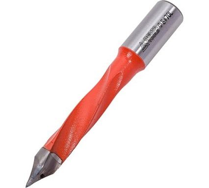 Сверло сквозное усиленное 8х10х70 мм, L Deltatools 06-0089