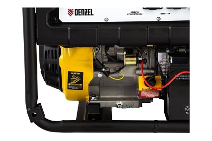 Генератор бензиновый Denzel PS 80 E-3, 6.6 кВт, 400 В, 25 л, электростартер 946954
