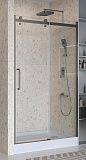 Душевая дверь BelBagno MARINO-2-BF-1-120-C-GM 120x195 прозрачная, оружейная сталь
