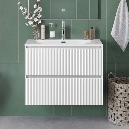 Мебель для ванной BelBagno Uno-Mini 90 см Bianco Opaco