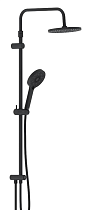 Душевая стойка Damixa Apollo 947000300 без смесителя, черный