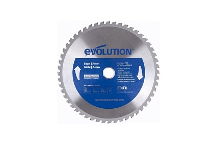 Диск по стали (255x25.4x2 мм; 52 зубьев) Evolution M255TCT-52MS