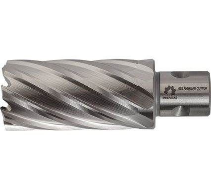 Сверло корончатое по металлу Р6М5/М2 22x55 мм WOLFSTAR cw00087
