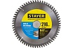 Пильный диск по алюминию Stayer Multi Material 216x32/30 мм, 64Т, супер чистый рез 3685-216-32-64