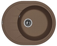 Кухонная мойка Flortek Родос 62 см, мокко FSm