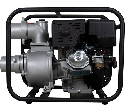 Мотопомпа Verton WP 100/1600 13л.с/389см3, 100мм/4", 1600л/мин, 96м3/ч,h8м/30, d8мм 01.17548.17555