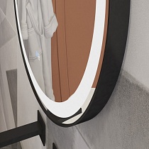 Зеркало Cezares Cadro 60x60 см с подсветкой, подогревом CZR-SPC-CADRO-600-LED-TCH-WARM