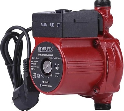 Компактный повысительный насос Valfex VPA 15-90 с гайками RS12/9G