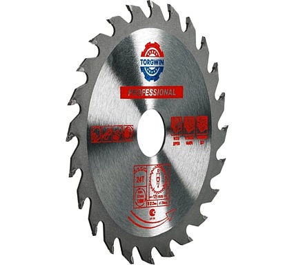 Диск пильный по дереву (125х22.23/20 мм; 24Z) TORGWIN S58930