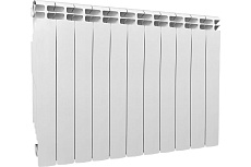 Радиатор алюминиевый Теплоприбор с межосевым расстоянием 500мм, 11 секций AR1-500/11