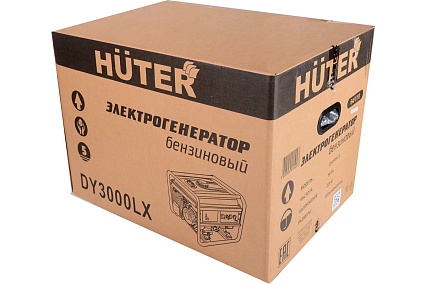 Бензиновый электрогенератор Huter DY3000LX с электростартером 64/1/10