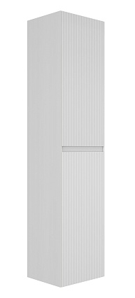 Шкаф пенал Vincea Велле (Welle) 35 см, белый матовый софт-тач VSC-2WL150MW