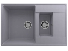 Кухонная мойка Ulgran Quartz Prima 780 1,5 K-05 78 см бетон