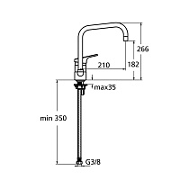 Смеситель для кухни Ideal Standard Slimline II B8596AA