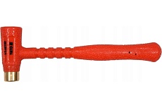 Безынерционный молоток Yato 300 г, с латунным наконечником YT-46190