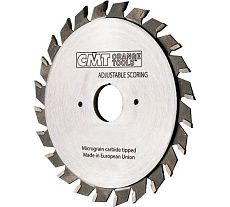 Диск пильный подрезной регулируемый (80х20х2.8-3.6 мм; Z=10+10) CMT  289.080.20H