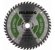 Диск пильный Industrial Дерево (190x20 мм; 48Т) Hilberg HW196