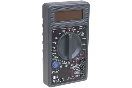 Цифровой мультиметр IEK Universal M830B 6073763 TMD-2B-830