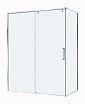 Душевой уголок BelBagno SOFT_CLOSE-1-AH-1-160/90-C-Cr 160x90 прозрачный, хром