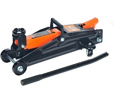 Гидравлический подкатной домкрат Автоdело 2 т, 135-340 мм, с вращающейся ручкой 43215/2 16444