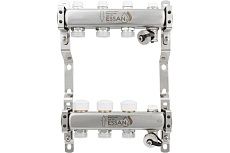 Коллекторная группа Essan GROUP803 нержавейка, 1"x3/4" EK 3 выхода, без расходомеров 180322503-77