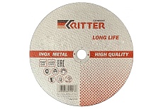 Круг отрезной по металлу и нержавеющей стали LongLife HQ 125x0.8x22.2 мм, A60R-BF-T41, 5 шт RITTER PS50125082