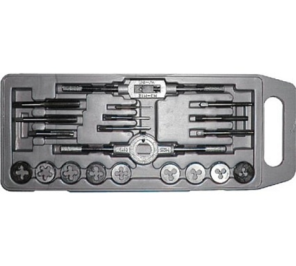 Набор для нарезания резьбы FIT Профи, 70805, 20шт