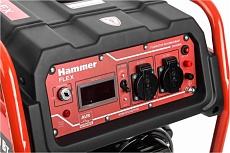 Бензоэлектростанция Hammer flex электрозапуск 3.5квт 220в 50гц бак 15л непр.9ч 13180 GN4000E