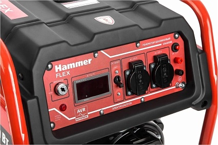 Бензоэлектростанция Hammer flex электрозапуск 3.5квт 220в 50гц бак 15л непр.9ч 13180 GN4000E