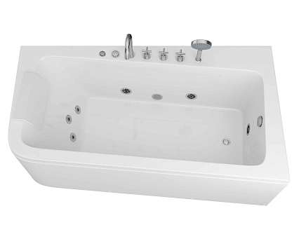 Акриловая ванна Grossman Cristal GR-17095-1 L/R 170x95 с г/м