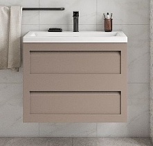 Мебель для ванной Art&Max Platino 75 см капучино матовый